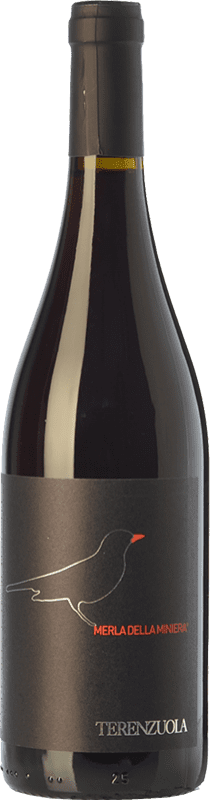 17,95 € | Красное вино Terenzuola Merla della Miniera I.G.T. Toscana Тоскана Италия Canaiolo Black 75 cl