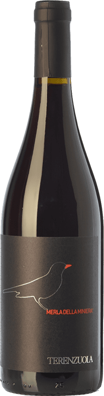 Free Shipping | Red Wine Terenzuola Merla della Miniera I.G.T. Toscana Tuscany Italy Canaiolo 75 cl