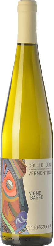 Бесплатная доставка | Белое вино Terenzuola Vigne Basse D.O.C. Colli di Luni Лигурия Италия Vermentino — Верментино 75 cl