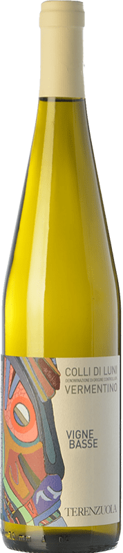 Envio grátis | Vinho branco Terenzuola Vigne Basse D.O.C. Colli di Luni Liguria Itália Vermentino 75 cl