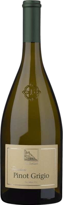 Бесплатная доставка | Белое вино Terlano Pinot Grigio D.O.C. Alto Adige Трентино-Альто-Адидже Италия Pinot Grey 75 cl