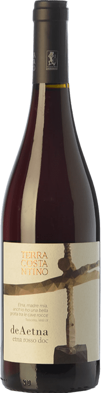 18,95 € | Red wine Terra Costantino Rosso D.O.C. Etna Sicily Italy Nerello Mascalese Bottle 75 cl