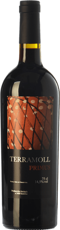 17,95 € | Red wine Terramoll Primus Crianza I.G.P. Vi de la Terra de Formentera Balearic Islands Spain Merlot, Cabernet Sauvignon Bottle 75 cl