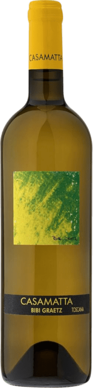 19,95 € | White wine Bibi Graetz Casamatta Bianco I.G.T. Toscana Tuscany Italy Trebbiano, Vermentino, Muscat White Bottle 75 cl