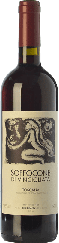 28,95 € | 赤ワイン Bibi Graetz Soffocone di Vincigliata I.G.T. Toscana トスカーナ イタリア Sangiovese, Colorino, Canaiolo 75 cl