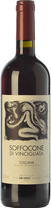 28,95 € | Красное вино Bibi Graetz Soffocone di Vincigliata I.G.T. Toscana Тоскана Италия Sangiovese — Санджовезе, Colorino — Колорино, Canaiolo — Канаиоло 75 cl