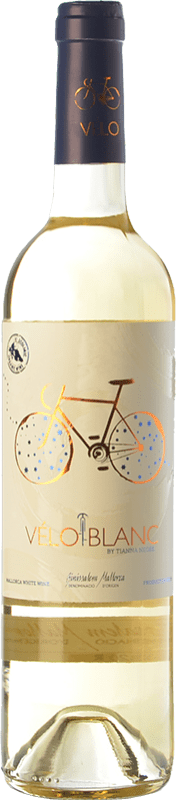 15,95 € | Белое вино Tianna Negre Ses Nines Vélo Blanc Ecològic D.O. Binissalem Балеарские острова Испания Mantonegro, Premsal 75 cl