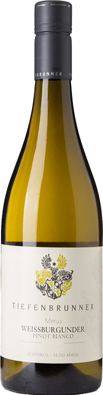 12,95 € Spedizione Gratuita | Vino bianco Tiefenbrunner Pinot Bianco D.O.C. Alto Adige