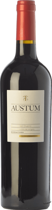 18,95 € Бесплатная доставка | Красное вино Tionio Austum Молодой D.O. Ribera del Duero