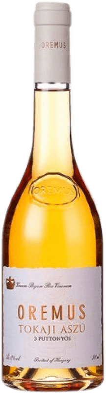 Spedizione Gratuita | Vino dolce Oremus Tokaji Aszú 3 Puttonyos I.G. Tokaj-Hegyalja Tokaj Ungheria Moscato di Grano Tenero, Furmint, Hárslevelü Bottiglia Medium 50 cl