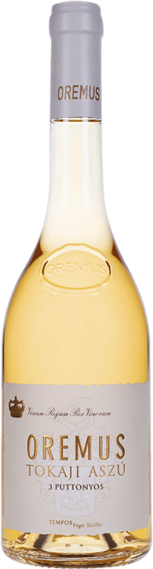 41,95 € | 甜葡萄酒 Oremus Tokaji Aszú 3 Puttonyos I.G. Tokaj-Hegyalja 托卡伊 匈牙利 Moscato — 麝香葡萄, Furmint — 富尔明特, Hárslevelü — 哈什莱韦吕 中瓶装 50 cl