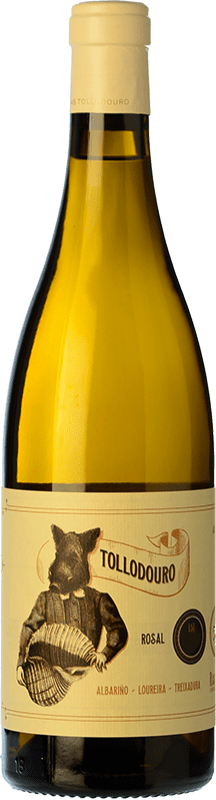 Бесплатная доставка | Белое вино Tollodouro D.O. Rías Baixas Галисия Испания Albariño 75 cl