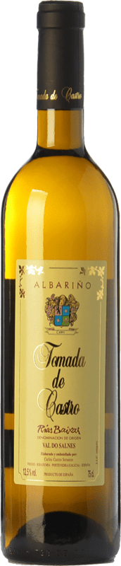 Envío gratis | Vino blanco Tomada do Castro D.O. Rías Baixas Galicia España Albariño 75 cl