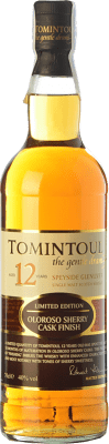 ウイスキーシングルモルト Tomintoul Oloroso Sherry Cask Finish 12 年 70 cl