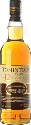 Whisky Single Malt Tomintoul Oloroso Sherry Cask Finish — Finition en Fût 12 Ans 70 cl