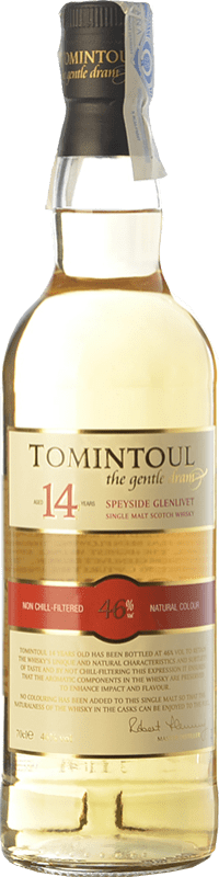 89,95 € Spedizione Gratuita | Whisky Single Malt Tomintoul 14 Anni