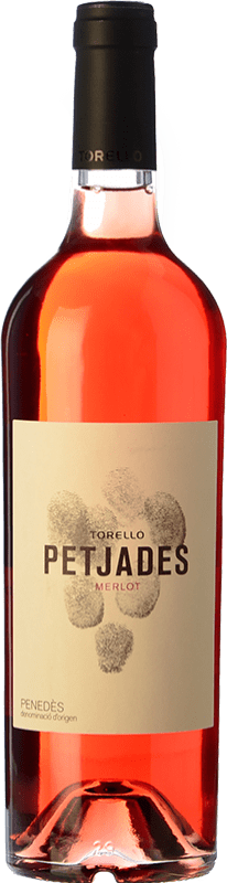 10,95 € | Rosé wine Torelló Petjades D.O. Penedès Catalonia Spain Merlot 75 cl