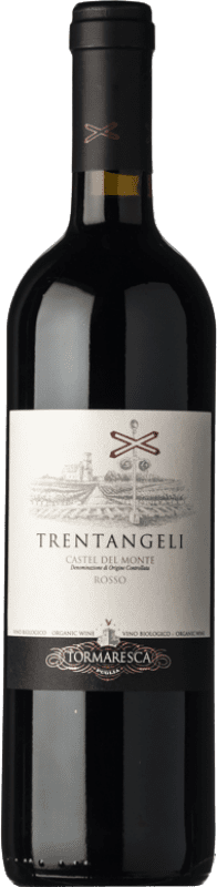 19,95 € Free Shipping | Red wine Tormaresca Rosso Trentangeli D.O.C. Castel del Monte Puglia Italy Syrah, Cabernet Sauvignon, Aglianico Bottle 75 cl