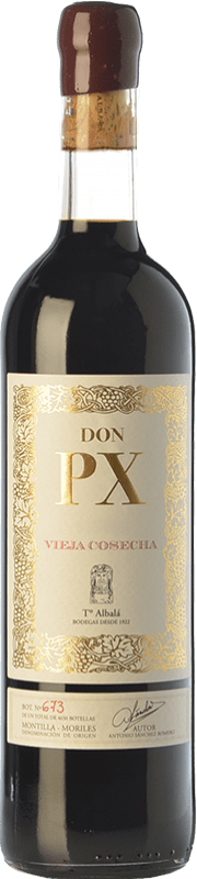 Spedizione Gratuita | Vino dolce Toro Albalá Don PX Viejo Cosecha 1973 D.O. Montilla-Moriles Andalusia Spagna Pedro Ximénez 75 cl