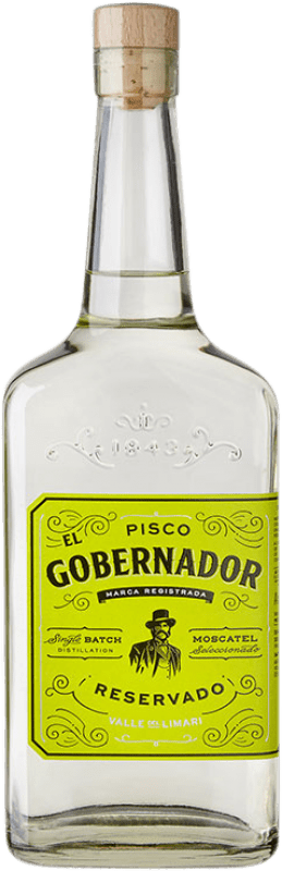 Envoi gratuit | Pisco Torres El Gobernador Valle del Limarí Chili 70 cl