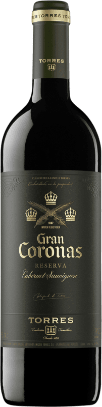 22,95 € Бесплатная доставка | Красное вино Torres Gran Coronas Резерв D.O. Penedès