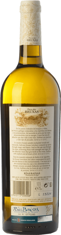 12,95 € Free Shipping | White wine Torres Pazo das Bruxas D.O. Rías Baixas Galicia Spain Albariño Bottle 75 cl