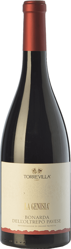 6,95 € | Red sparkling Torrevilla La Genisia Bonarda Frizzante D.O.C. Oltrepò Pavese Lombardia Italy Croatina Bottle 75 cl