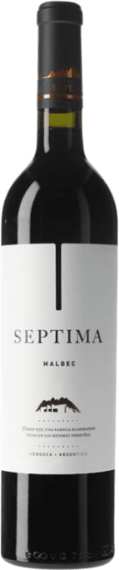 13,95 € | Red wine Séptima I.G. Mendoza Mendoza Argentina Malbec Bottle 75 cl