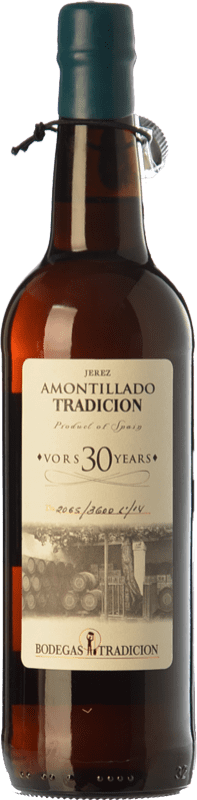 Envoi gratuit | Vin Fortifié Tradición Amontillado VORS Very Old Rare Sherry — Très Vieux et Rare D.O. Jerez-Xérès-Sherry Andalousie Espagne Palomino Fino 30 Ans 75 cl