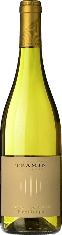 15,95 € | White wine Tramin Pinot Grigio D.O.C. Alto Adige Trentino-Alto Adige Italy Pinot Grey Bottle 75 cl