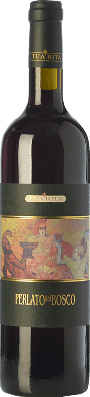 26,95 € Free Shipping | Red wine Tua Rita Perlato del Bosco I.G.T. Toscana Tuscany Italy Sangiovese Bottle 75 cl