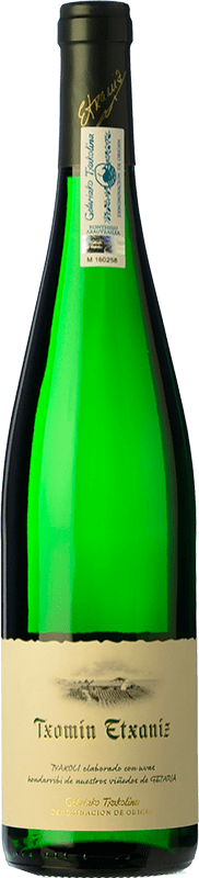 17,95 € Free Shipping | White wine Txomin Etxaniz D.O. Getariako Txakolina