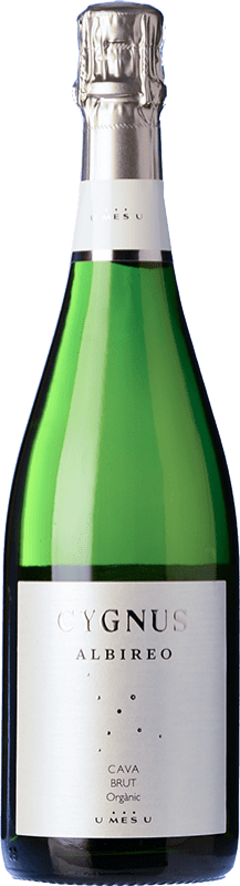 Envio grátis | Espumante branco U Més U Cygnus Albireo Brut D.O. Cava Catalunha Espanha Macabeo, Xarel·lo, Parellada 75 cl