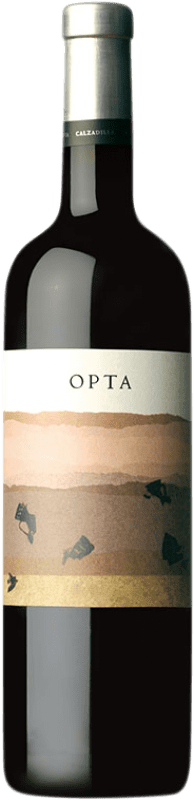 13,95 € | Red wine Uribes Madero Calzadilla Opta Crianza I.G.P. Vino de la Tierra de Castilla Castilla la Mancha Spain Tempranillo, Syrah, Grenache Bottle 75 cl