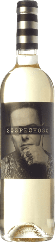 Envoi gratuit | Vin Blanc Uvas Felices Sospechoso I.G.P. Vino de la Tierra de Castilla Castilla La Mancha Espagne Macabeo — Macabeu, Airén, Verdejo Bouteille Magnum 1,5 L