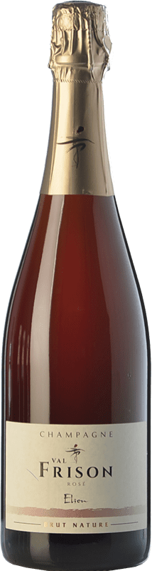 Envoi gratuit | Rosé mousseux Val Frison Cuvée Élion Rosé A.O.C. Champagne Champagne France Pinot Noir 75 cl