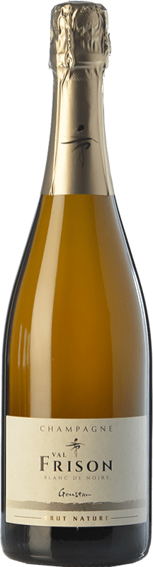 63,95 € | 白スパークリングワイン Val Frison Cuvée Goustan ブルットの自然 A.O.C. Champagne シャンパン フランス Pinot Black 75 cl