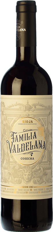 7,95 € Free Shipping | Red wine Valdelana Joven D.O.Ca. Rioja The Rioja Spain Tempranillo, Viura Bottle 75 cl