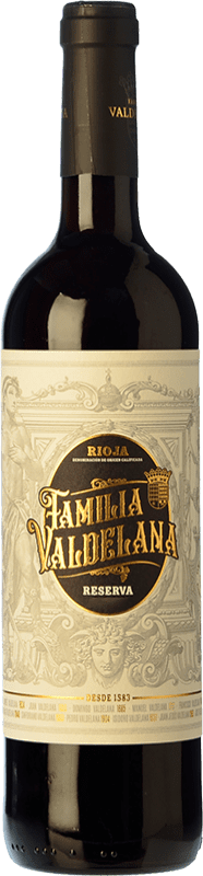 13,95 € | Красное вино Valdelana Резерв D.O.Ca. Rioja Ла-Риоха Испания Tempranillo, Graciano 75 cl