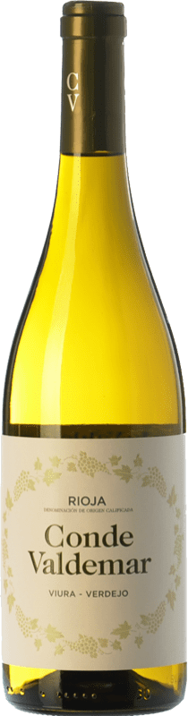 5,95 € | White wine Valdemar Conde de Valdemar Viura-Verdejo Joven D.O.Ca. Rioja The Rioja Spain Viura, Verdejo Bottle 75 cl