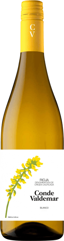 8,95 € | Vinho Branco Valdemar Conde de Valdemar Viura Verdejo Jovem D.O.Ca. Rioja La Rioja Espanha Viura, Verdejo 75 cl