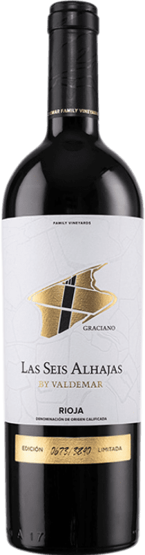25,95 € Free Shipping | Red wine Valdemar Inspiración Las Seis Alhajas Reserva D.O.Ca. Rioja The Rioja Spain Graciano Bottle 75 cl
