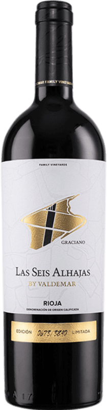 24,95 € | Red wine Valdemar Inspiración Las Seis Alhajas Reserve D.O.Ca. Rioja The Rioja Spain Graciano Bottle 75 cl