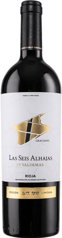 38,95 € Envío gratis | Vino tinto Valdemar Las Seis Alhajas Reserva D.O.Ca. Rioja