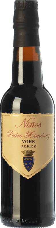 Kostenloser Versand | Süßer Wein Valdespino Niños Very Old Rare Sherry VORS D.O. Manzanilla-Sanlúcar de Barrameda Andalusien Spanien Pedro Ximénez Halbe Flasche 37 cl