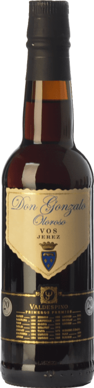 Spedizione Gratuita | Vino Liquoroso Valdespino Don Gonzalo Oloroso VOS Very Old Sherry — Molto Vecchio D.O. Jerez-Xérès-Sherry Andalusia Spagna Palomino Fino Mezza Bottiglia 37 cl