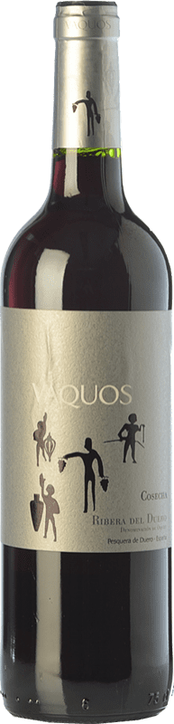 7,95 € | Red wine Vaquos Cosecha Joven D.O. Ribera del Duero Castilla y León Spain Tempranillo Bottle 75 cl