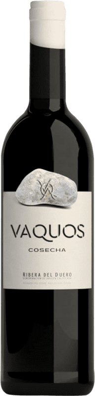 Бесплатная доставка | Красное вино Vaquos Cosecha молодое D.O. Ribera del Duero Кастилия-Леон Испания Tempranillo — Темпранильо 75 cl