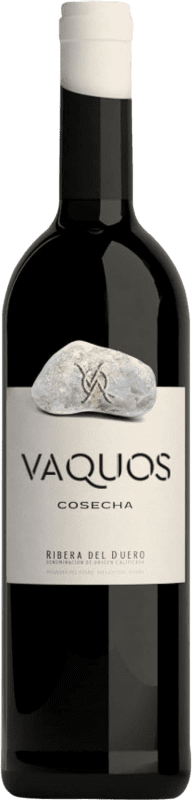 12,95 € Envío gratis | Vino tinto Vaquos Cosecha Joven D.O. Ribera del Duero