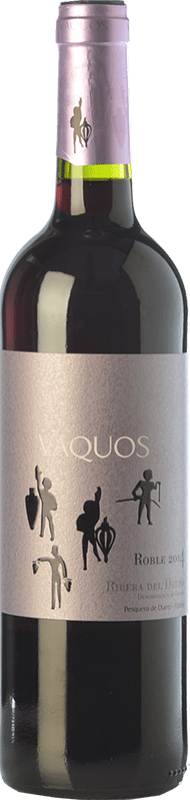 8,95 € | Red wine Vaquos Oak D.O. Ribera del Duero Castilla y León Spain Tempranillo 75 cl